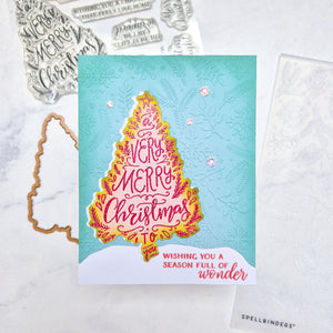 Holiday Flurry - Embossing Folder of the Month