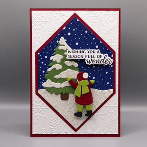 Holiday Flurry - Embossing Folder of the Month