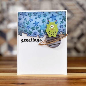 Starry Night 3D Emboss & Cut Folder and Stencil Bundle  by Simon Hurley
