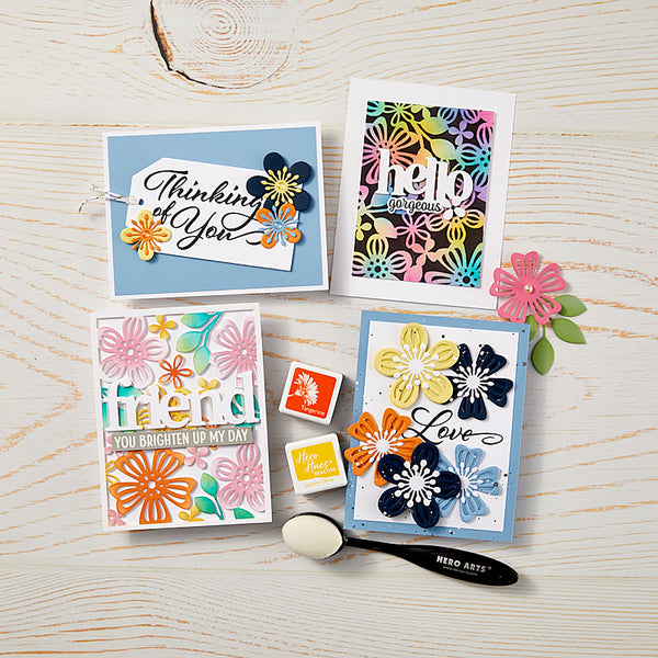 Love & Thinking of You BetterPress + Foil Plates