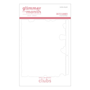 Artic Glimmer - Glimmer Hot Foil Kit of the Month (Plates & Die Only)