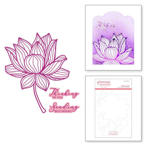 Tropical Bloom - Glimmer Hot Foil Kit of the Month (Plates & Die Only)