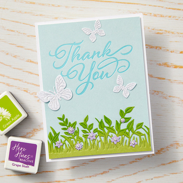 Hello & Thank You Letterpress+ Foil Plates