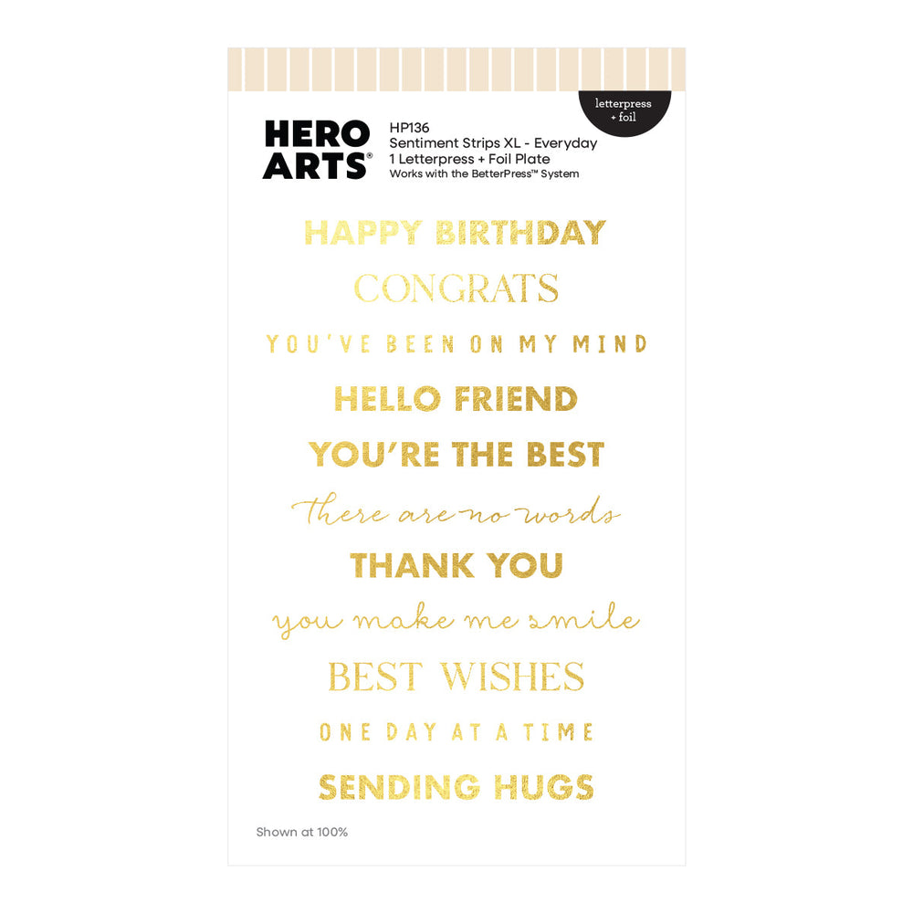 Say It With Style Letterpress + Foil and Die Bundle