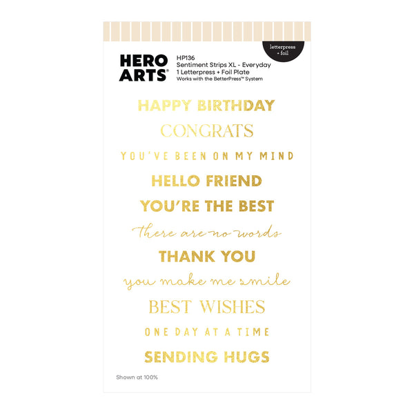 Say It With Style Letterpress + Foil and Die Bundle