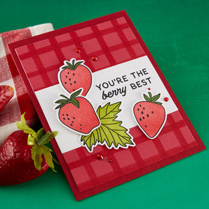 Ranger Berry Best Clear Stamp Set by Simon Hurley create.
