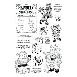 Naughty or Nice Stamp & Die Bundle by Simon Hurley