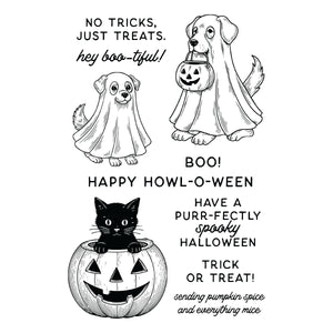 Halloween Pets Stamp & Die Bundle by Simon Hurley