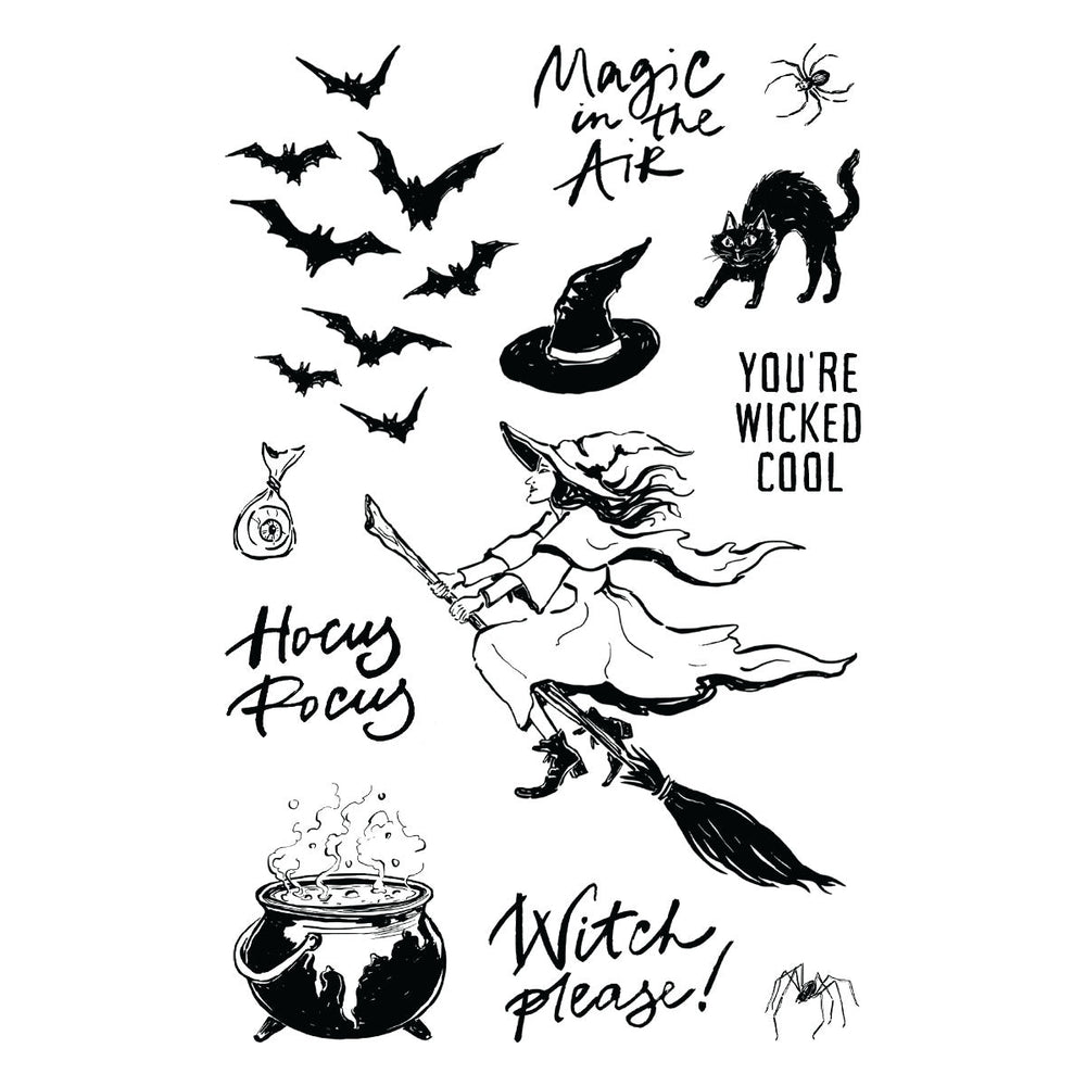 Hocus Pocus Stamp & Die Bundle by Simon Hurley