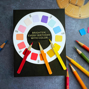 Reel Color Sentiments BetterPress Plate & Die Set from the Take Note Collection
