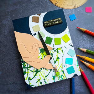 Reel Color Sentiments BetterPress Plate & Die Set from the Take Note Collection