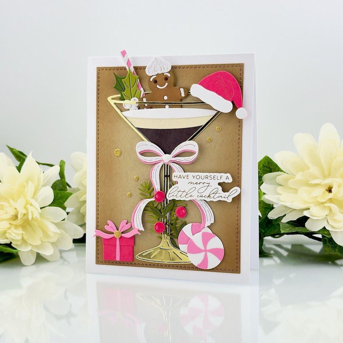 Perfect Touch Rectangles and Tag Etched Dies from the Happy Hour