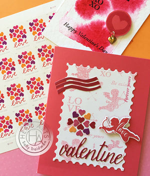 Postage Stamps Infinity Dies