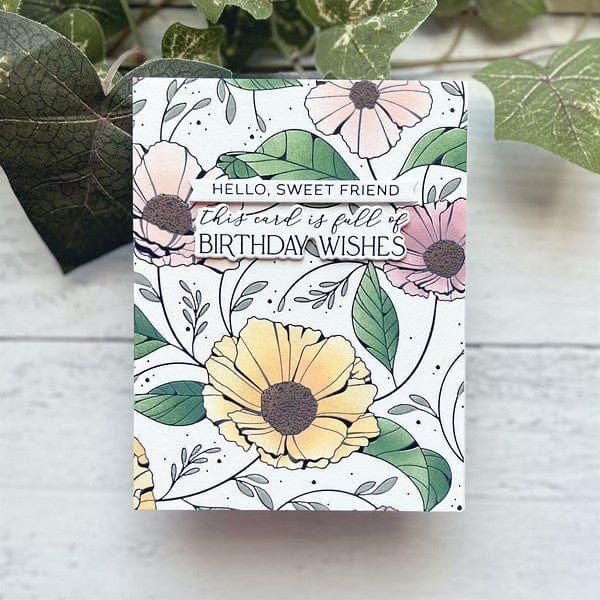 Cosmos Backdrop Press + Foil Plate