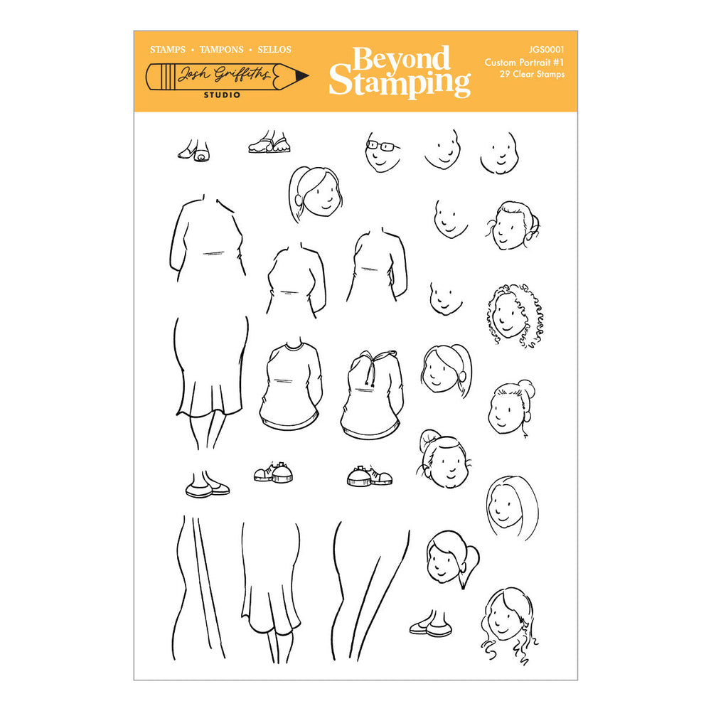 Beyond Stamping Custom Portrait I Want It All! Bundle by Josh Griffiths Studio