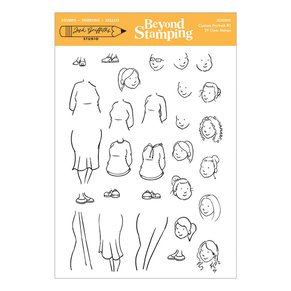 Beyond Stamping Custom Portrait I Want It All! Bundle by Josh Griffiths Studio