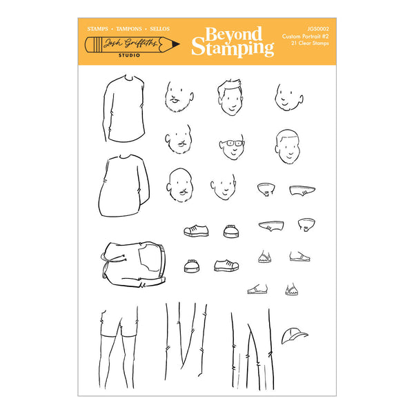 Beyond Stamping Custom Portrait I Want It All! Bundle by Josh Griffiths Studio