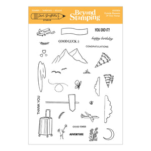 Beyond Stamping Outside Elements Clear Stamp Set by Josh Griffiths Studio