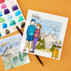 Beyond Stamping Outside Elements Clear Stamp Set by Josh Griffiths Studio