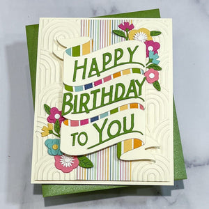 Balloons & Birthday Wishes - Large Die of the Month
