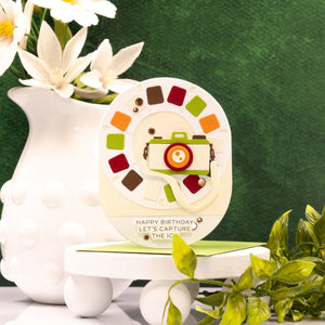 Reel Color Sentiments BetterPress Plate & Die Set from the Take Note Collection