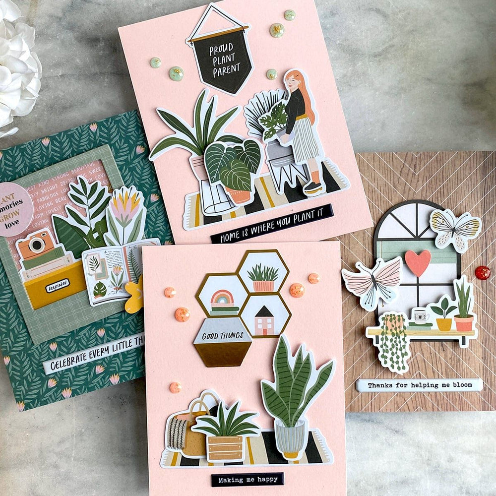 Indoor Garden - Quick & Easy Card Kit of the Month Club