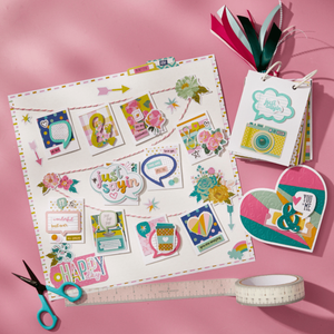 Speech Bubbles Sentiments Clear Stamp Set from the Just Sayin' Collection by Kelly Bangs