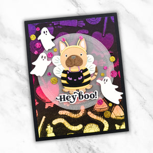 Spellbinders Exclusive: Buzzy Pup-Bee Etched Dies