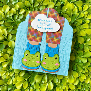 Exclusive - Cozy Toes Friends Stamp & Die Bundle