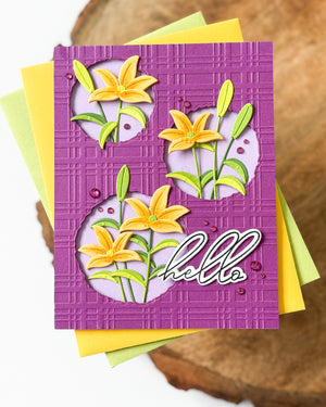 Stargazers Etched Dies by Lisa Horton