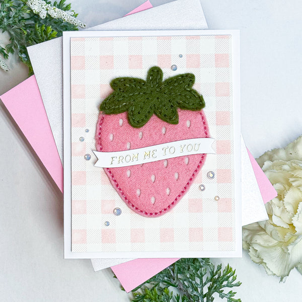 Felt Berry Blossom Etched Dies by Nichol Spohr