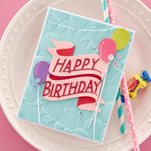 Balloons & Birthday Wishes - Large Die of the Month