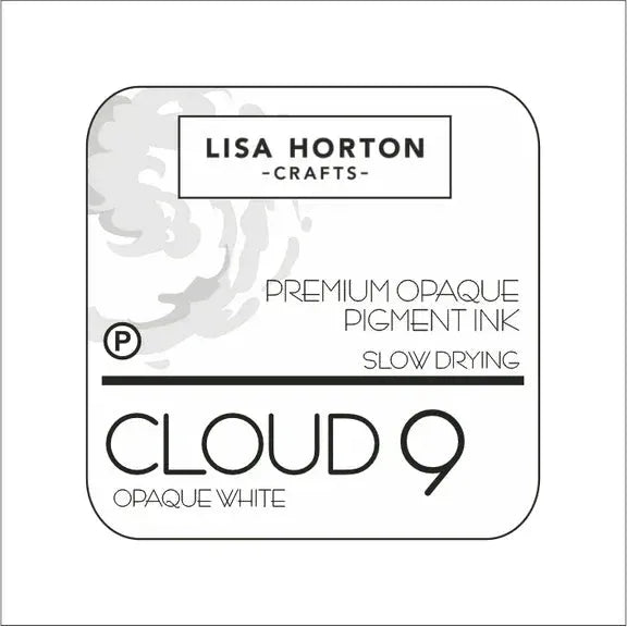 Lisa Horton Crafts - White Pigment Ink Pad - Reinker