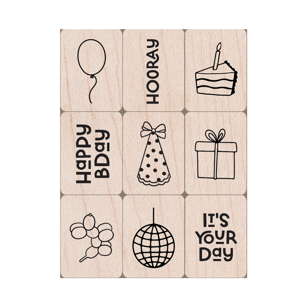 HERO ARTS - Wood Stamps - Spellbinders