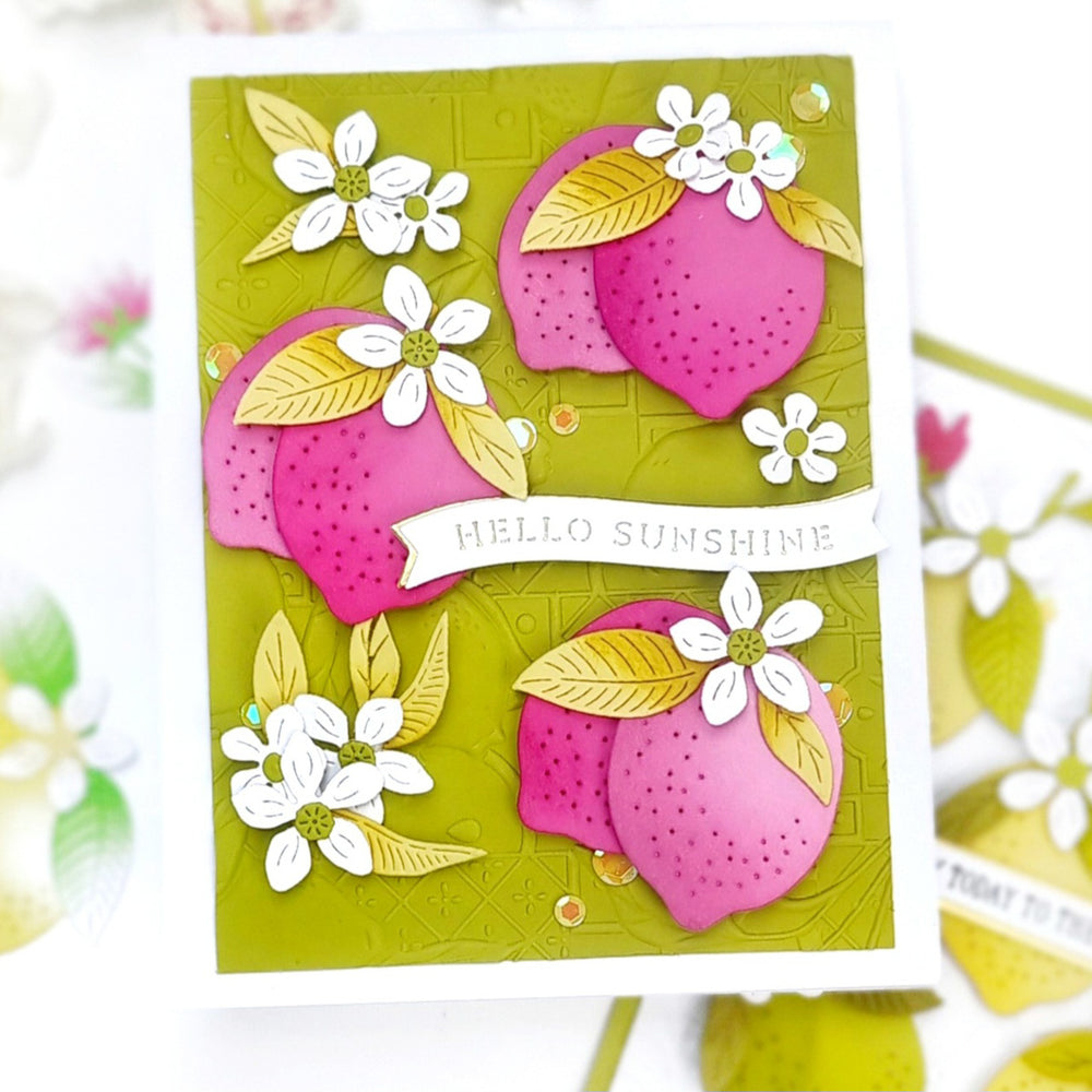 Citrus Spritz Etched Dies