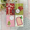 Holiday Background Panels Press Plates by Lisa Horton