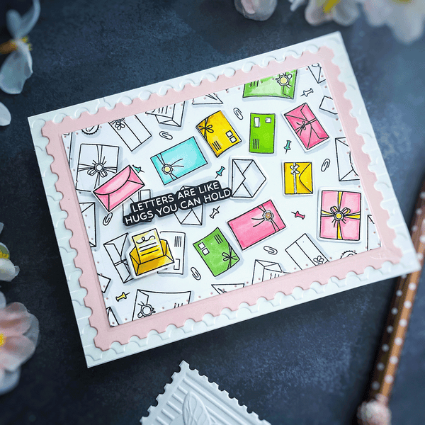 Send & Seal -  Clear Stamp of the Month
