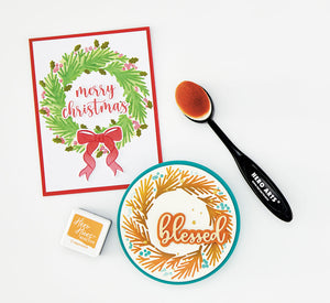 Color Layering Wreath Stencils