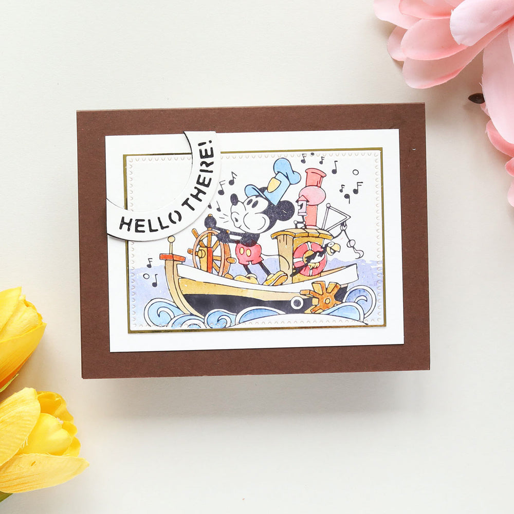 Steamboat Willie Press Plate & Die Set