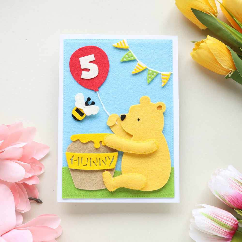 Stitched Classic Pooh Etched Dies