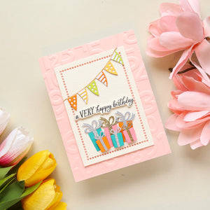 Classic Pooh Birthday Accessories Etched Dies by Simple Stories