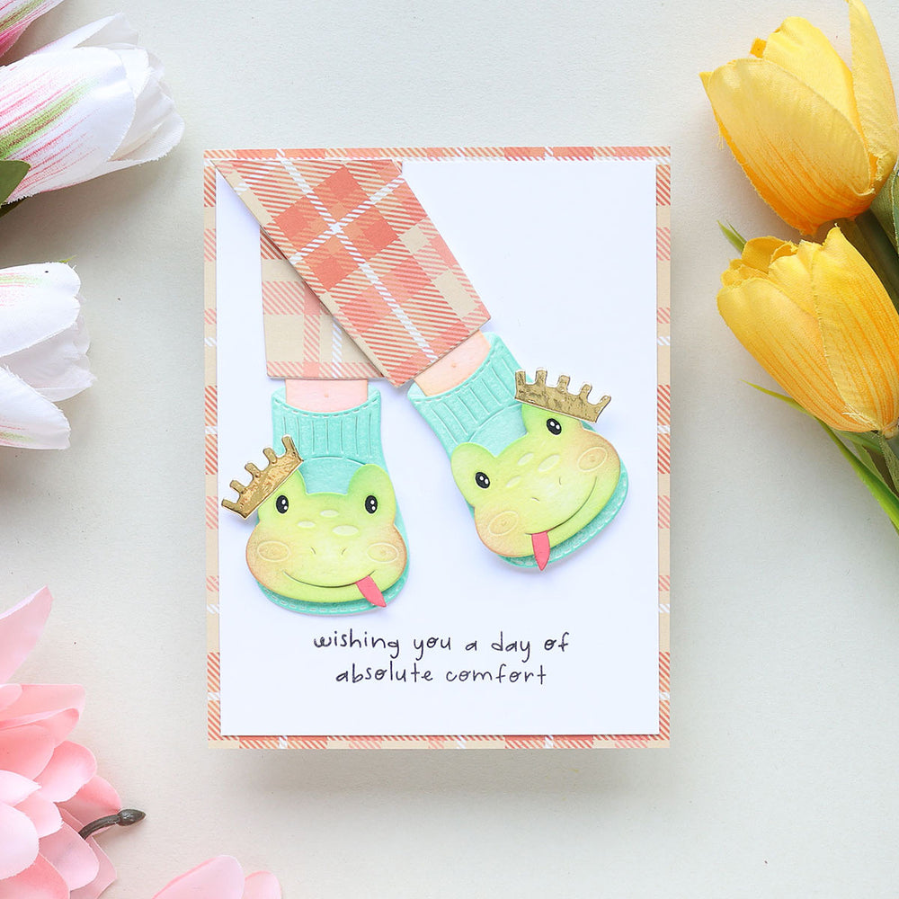 Cozy Toes Friends Clear Stamp Set