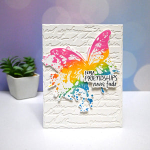 Butterfly Splatter BetterPress Plate & Die Set