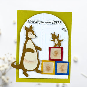 Sweet Sentiments Press + Foil Plate & Die Set with Simple Stories