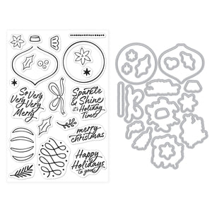 Sparkle and Shine Stamp & Cut Set of the Month - October 2025