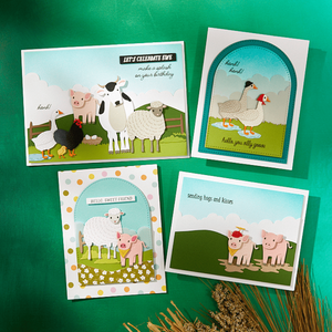 Hay There Clear Stamp & Die Set