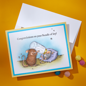 Bundle of Joy Cling Rubber Stamp Set from the House-Mouse Creative Day Collection
