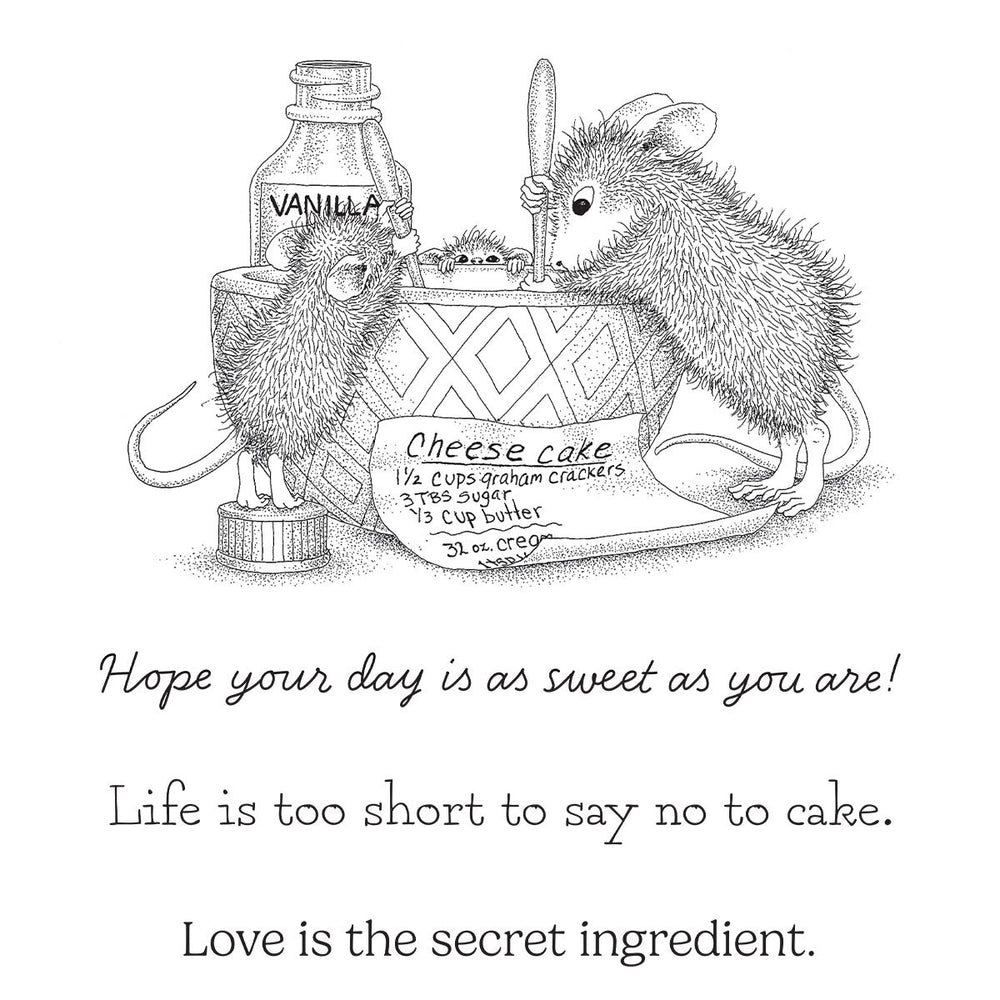 Secret Ingredient Cling Rubber Stamps by House-Mouse