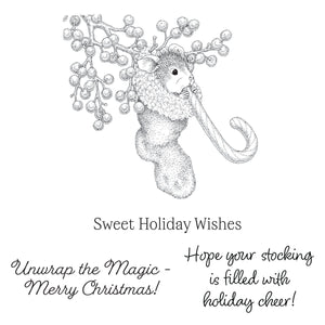 House-Mouse Sweet Twist Cling Rubber Stamp Set