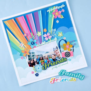 Say Cheese Etched Dies from the Storytelling by Spellbinders Scrapbooking Collection